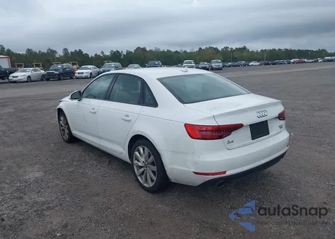 2017 Audi A4 2.0T Ultra Premium from USA, damaged, VIN WAUGMAF41HA176853